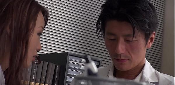  Japanese doctor, Koi Miyamura sucks dick, uncensored